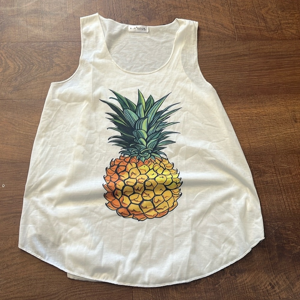 Pineapple tank top
